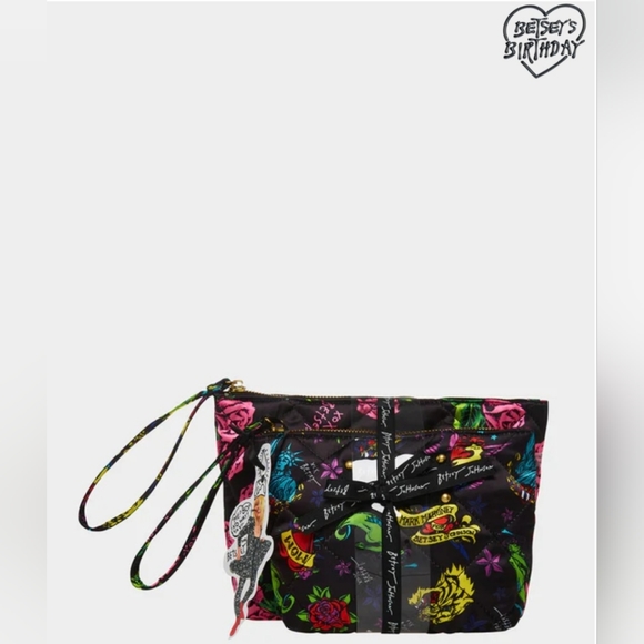 Betsey Johnson Bags Nwt Betsey Johnson 2 Piece Cosmetic Bag Limited